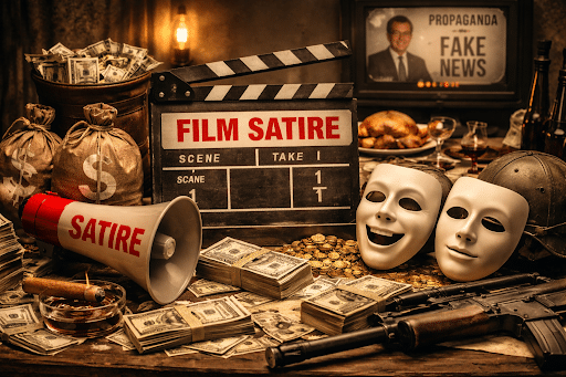 Movie Playlist Cinephile Recommendation : 8 Film Satir Yang Bikin Mikir Sekaligus Ngakak